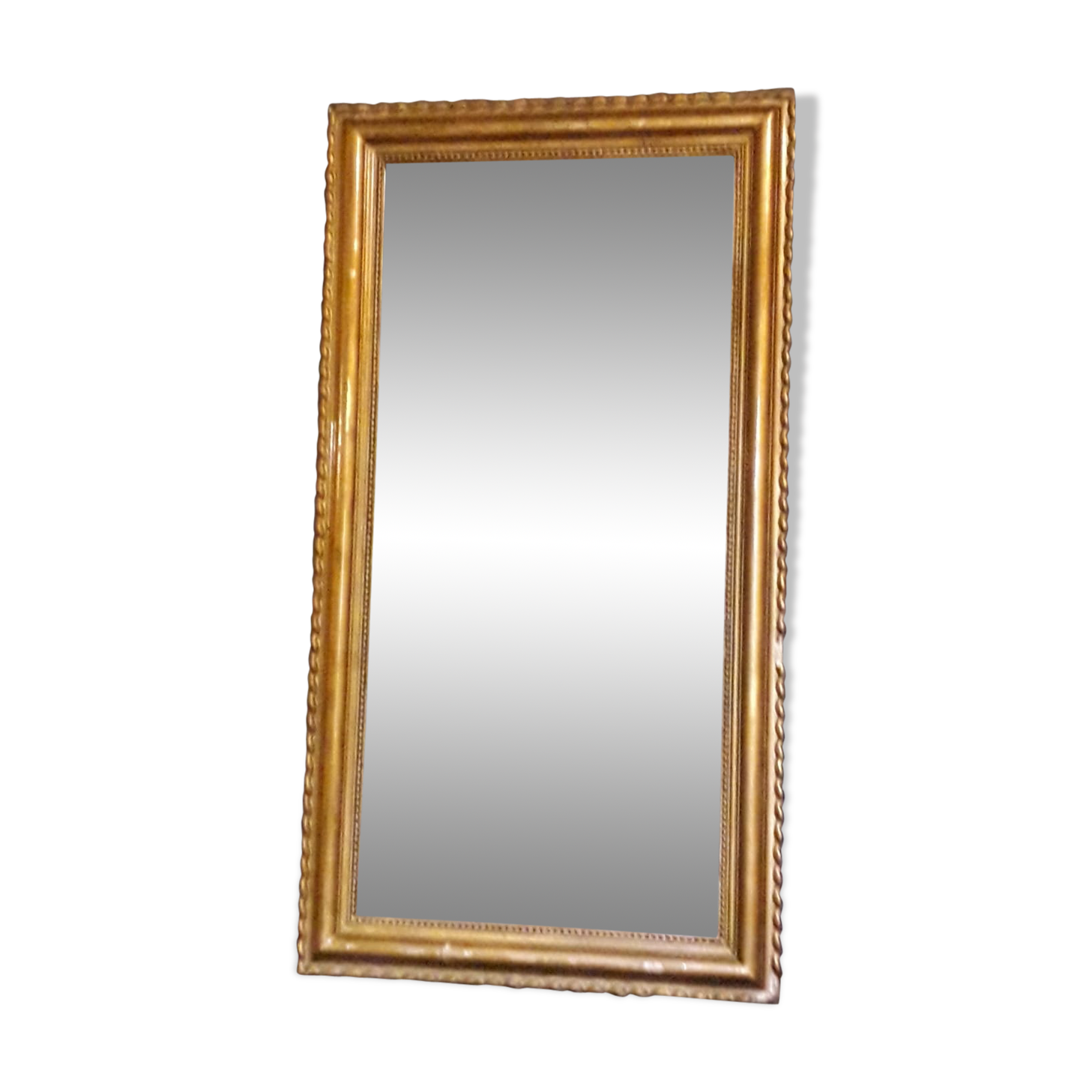 Golden mirror  65x123cm