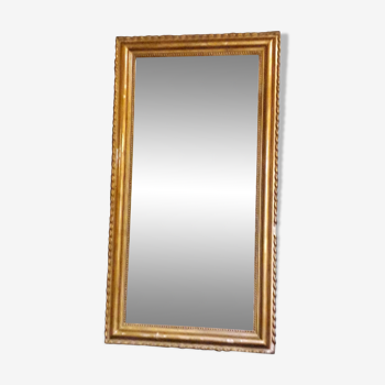 Golden mirror  65x123cm