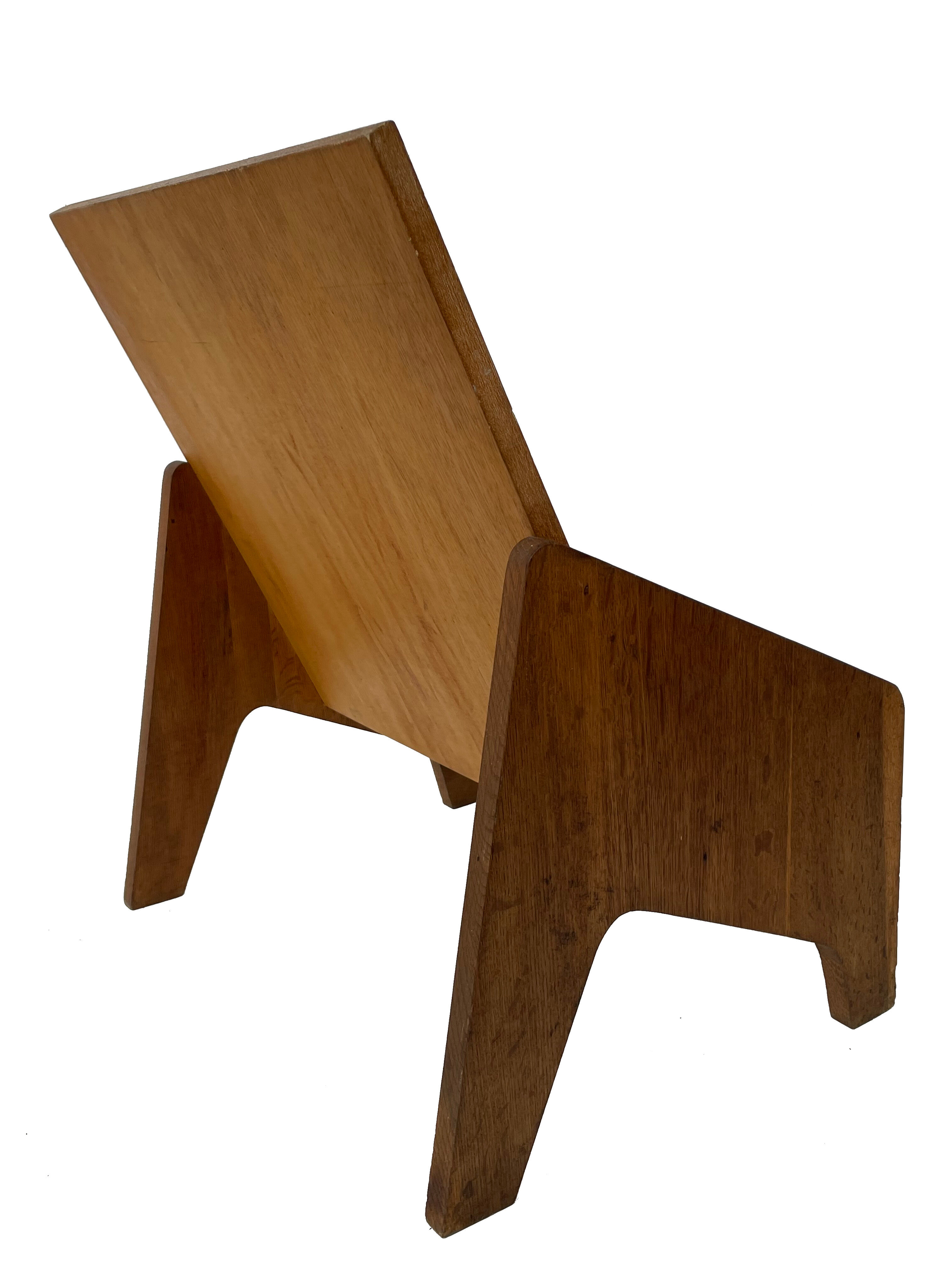 Vintage Bin Standing Magazine Rack Record Holder