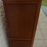 Weekly chest of drawers with secret shelf and its 7 drawers, made in the old-fashioned way from solid wood with knob