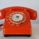 Telephone Socotel S63 orange 1981