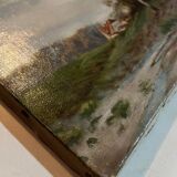 Tableau HST Marine post-impressionist