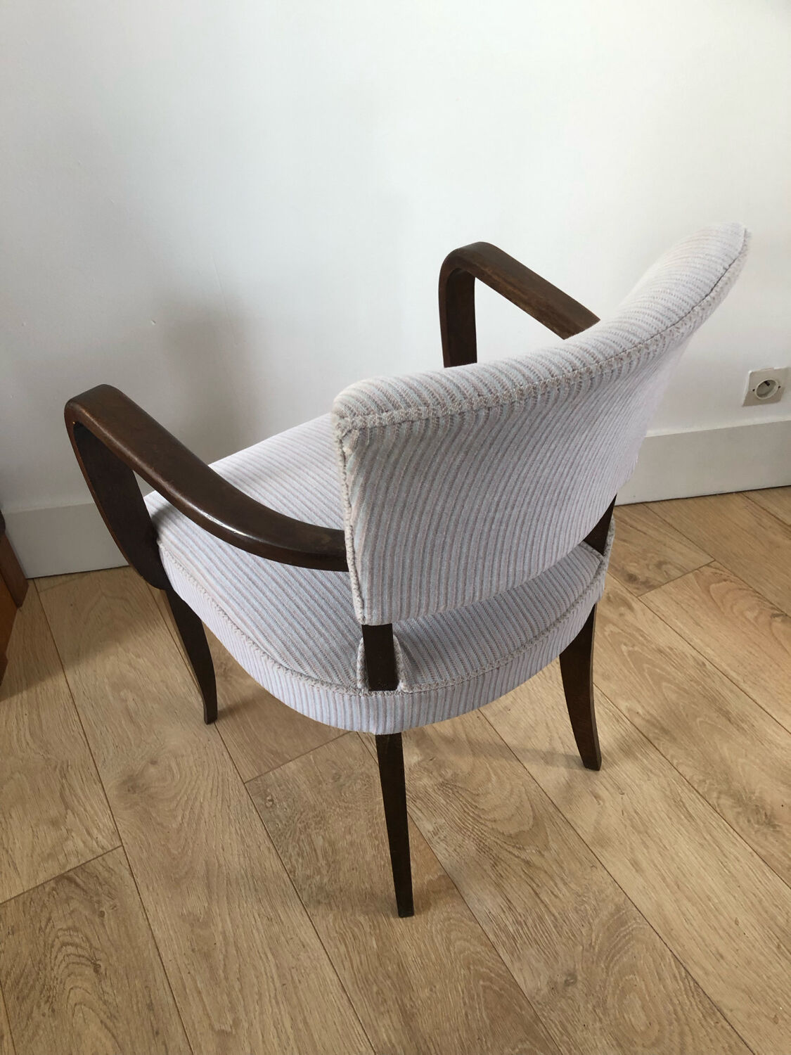 Vintage bridge armchair