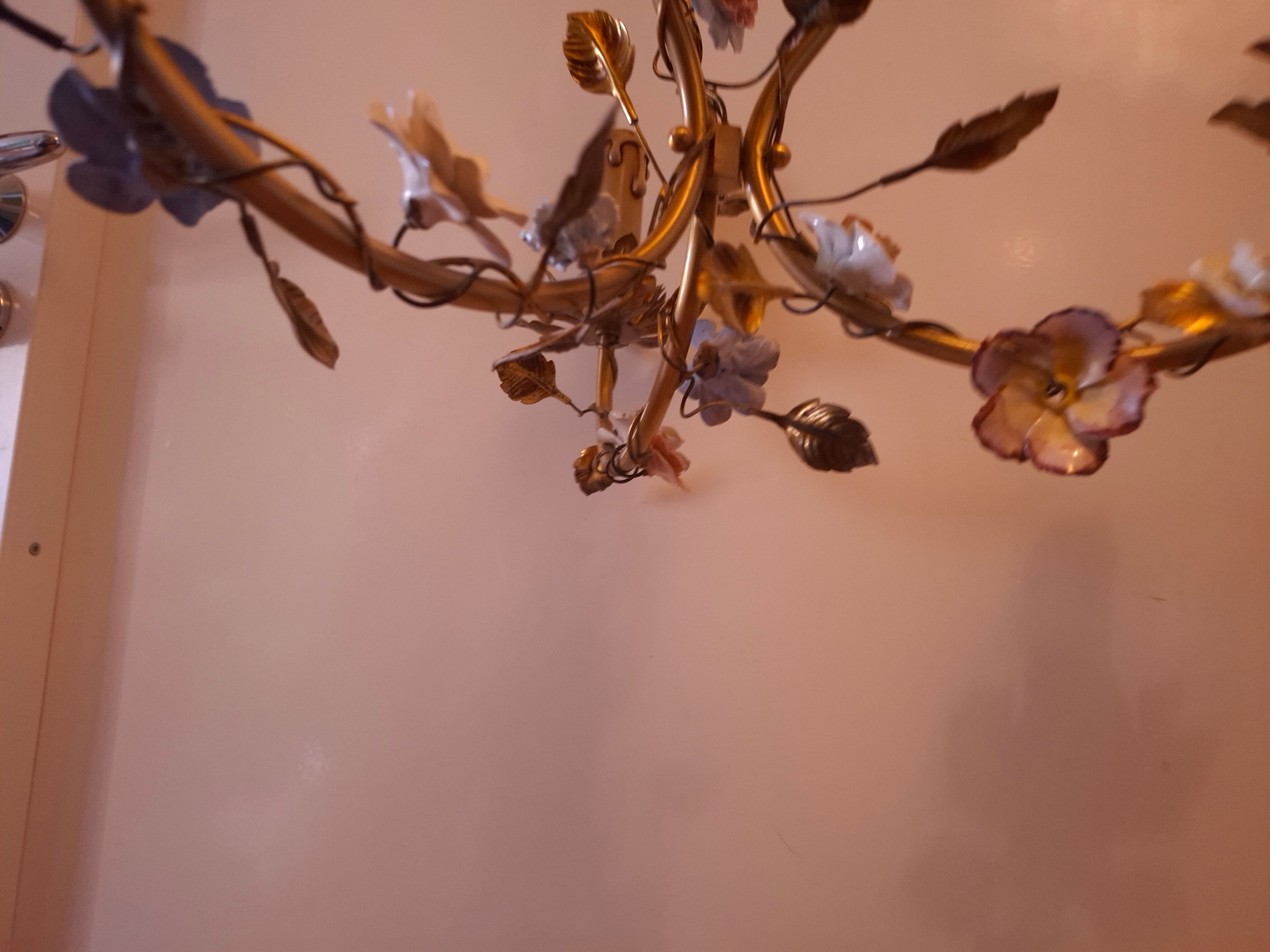 Lustre flower decoration