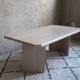 Table basse en travertin