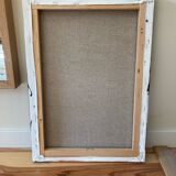 Abstract painting table