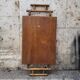 Colonial mirror with bamboo frame, 1900s - France