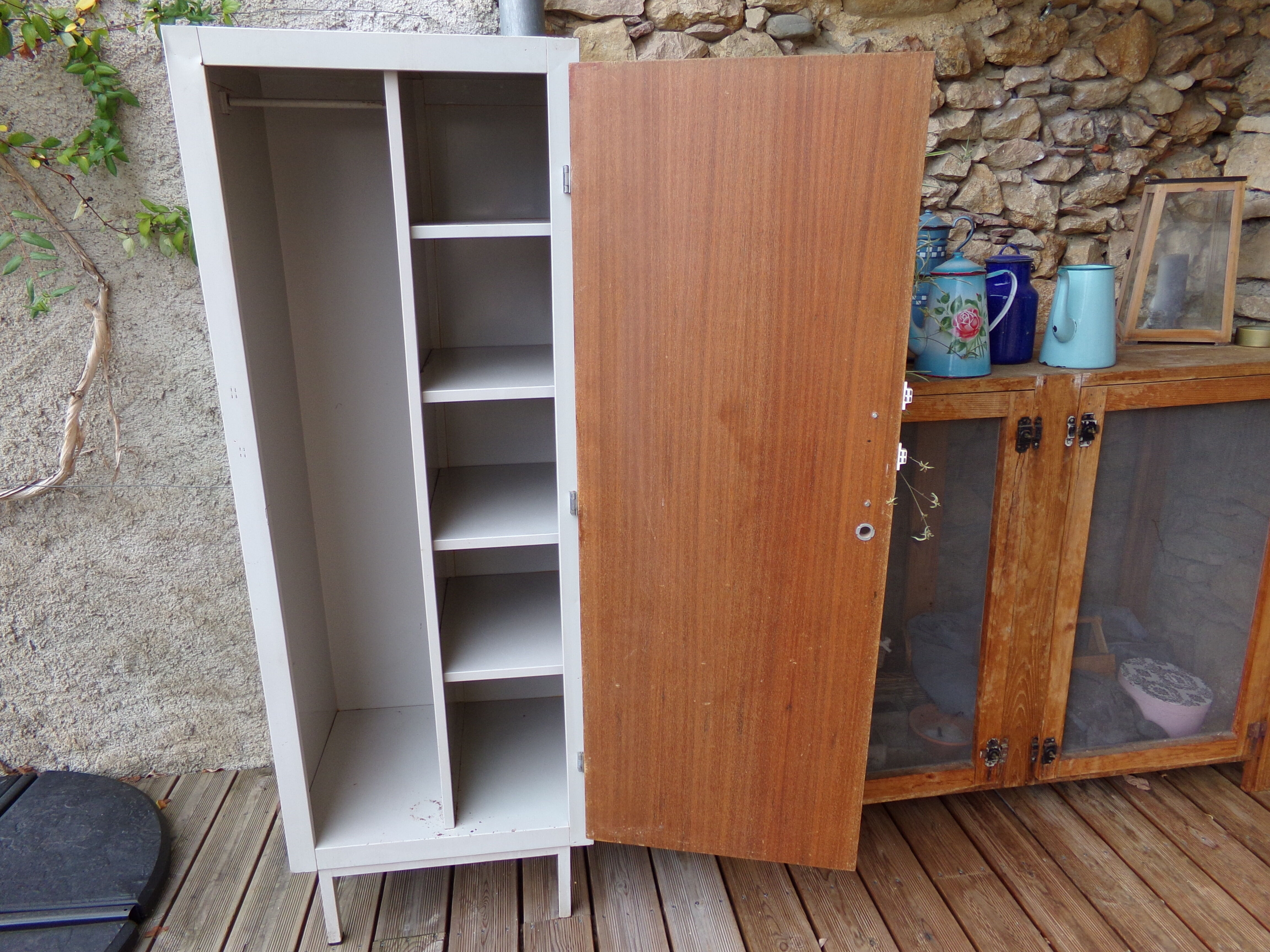 Industrial wardrobe 1 door