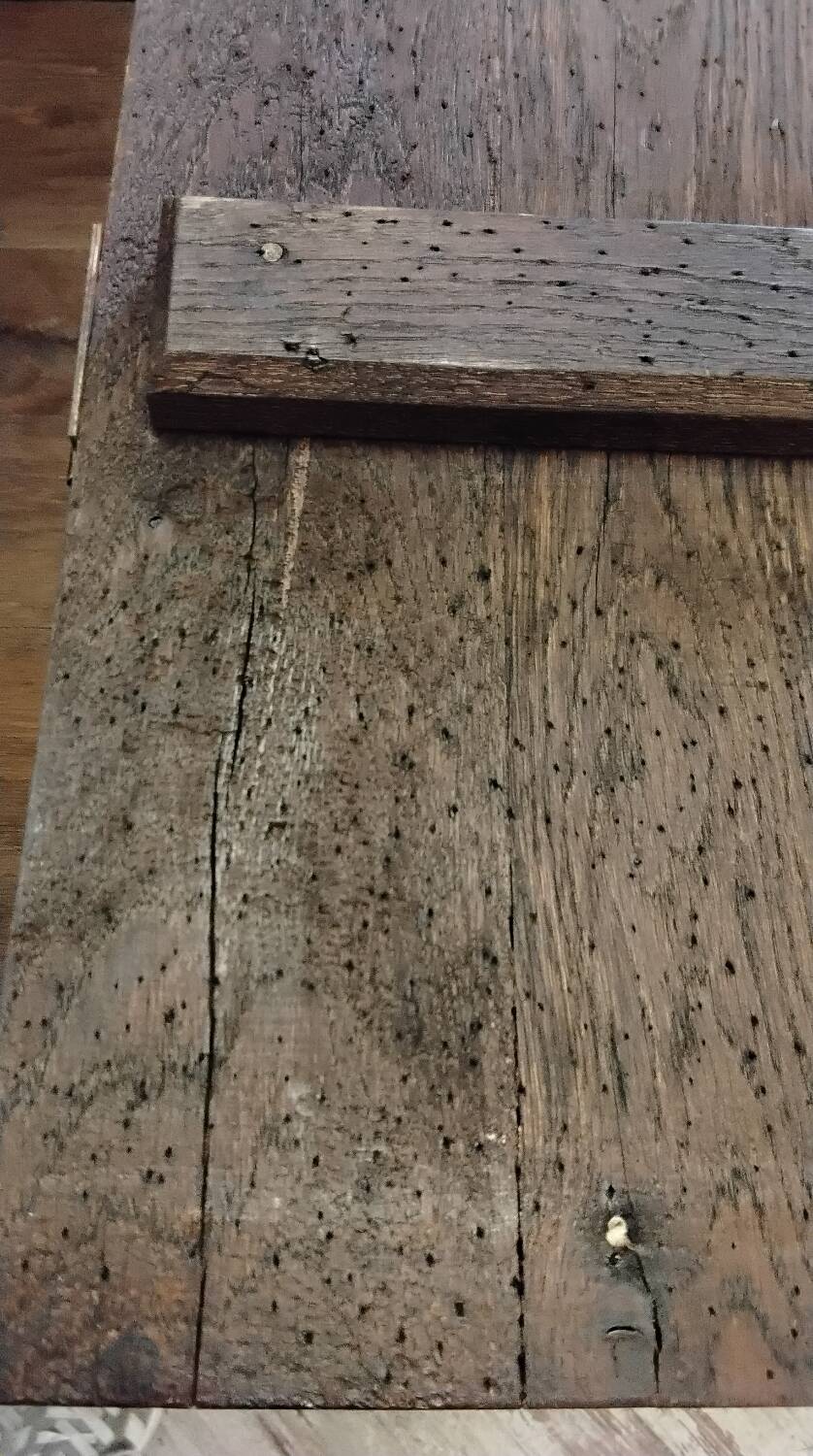 Antique wooden chest