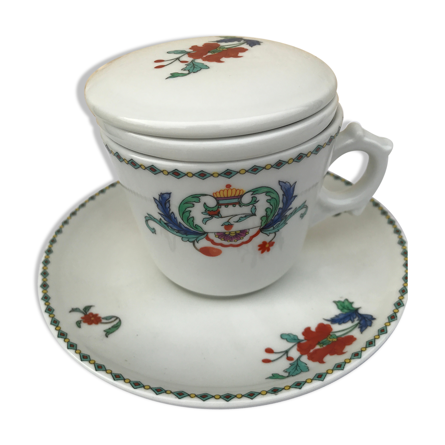 Mug thé porcelaine de Paris