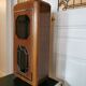 Wooden and glass showcase