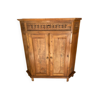 Buffet d'angle teck massif