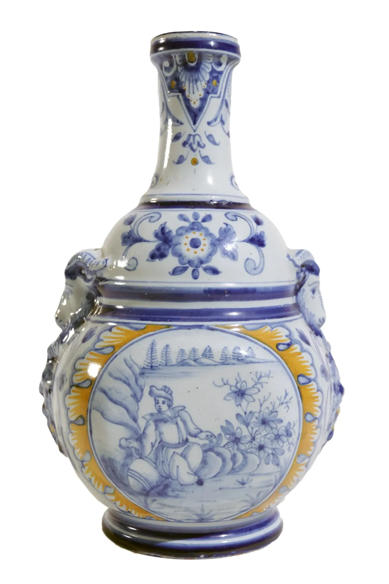 Faience vase from Nevers – Antoine ‘Gabriel’ Montagnon, circa 1915