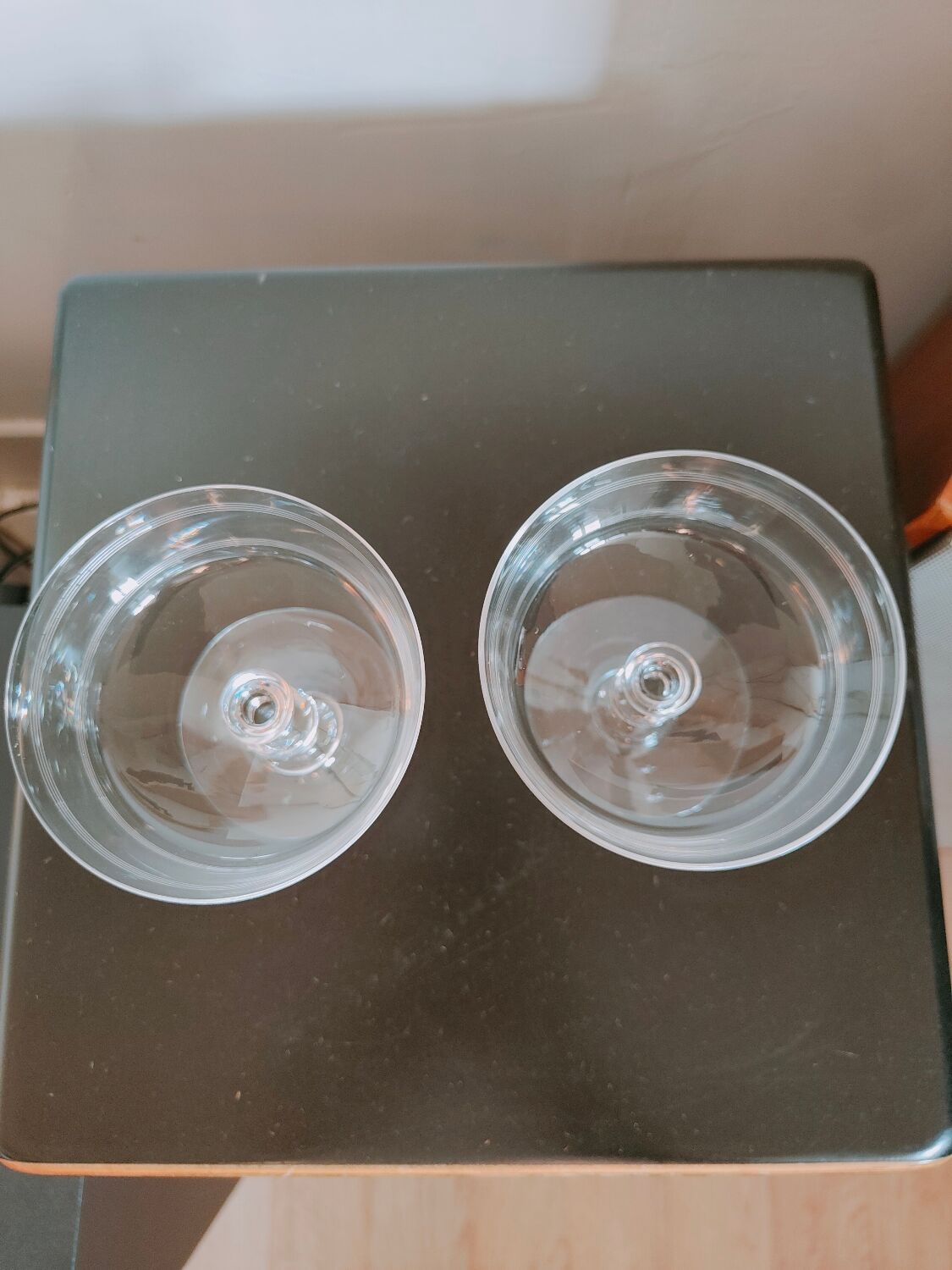 Verres en cristal