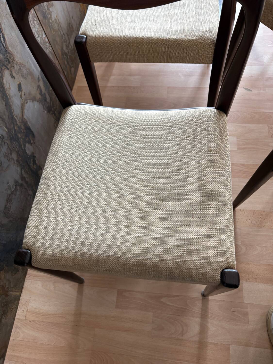 6 Scandinavian chairs circa