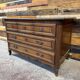 19th-century oak chest of drawers