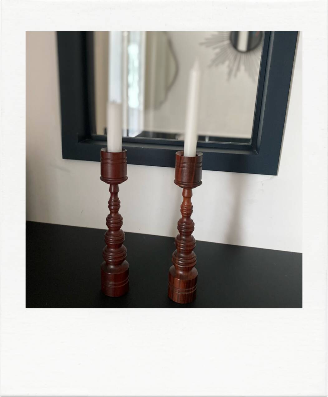 Duo bougeoirs scandinaves