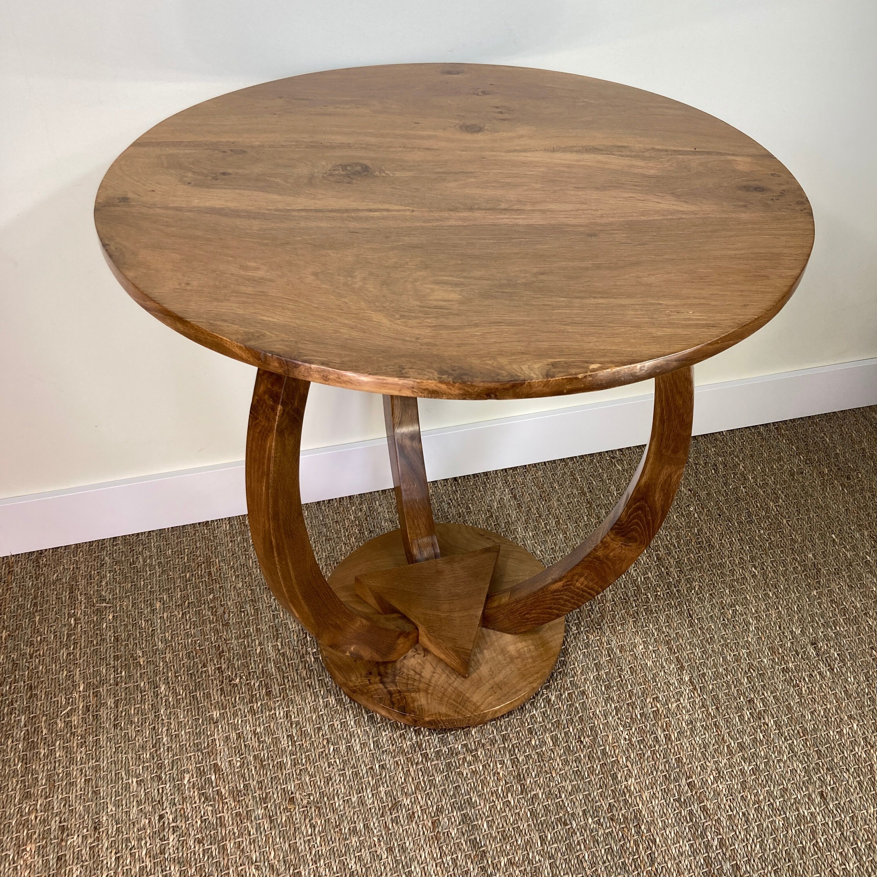Art Deco pedestal table
