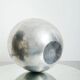 Sphere ball vase in cast aluminium, 1970
