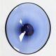 Handcrafted blue glass fruit bowl by Per Lütken for Holmegaard, 1950s