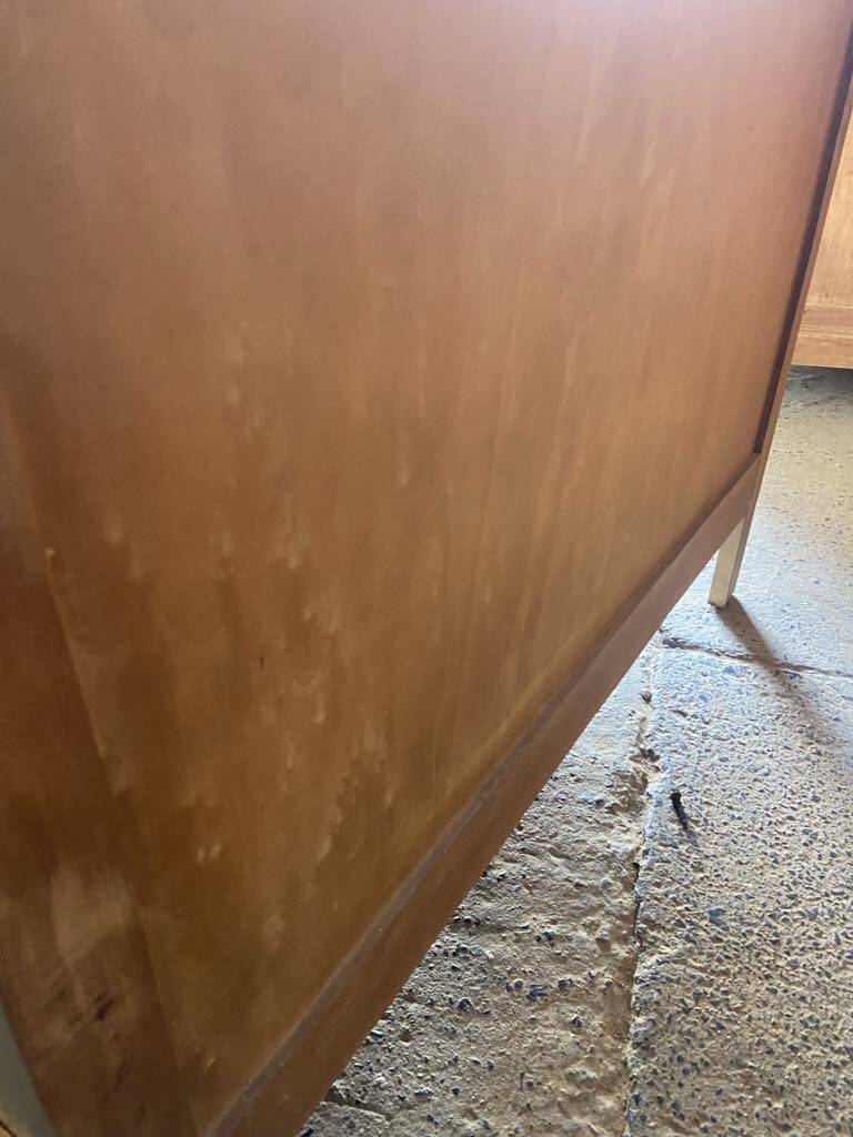 Gold chest of drawers