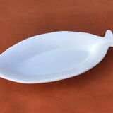 Plat / Ravier de service  Céramique blanche Forme poisson
