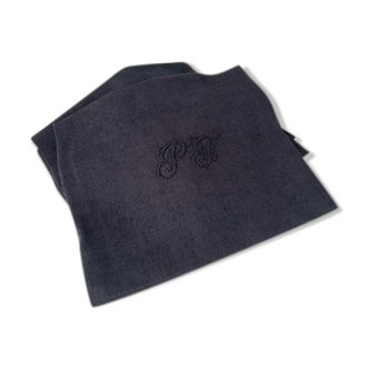 Old monogrammed cloth