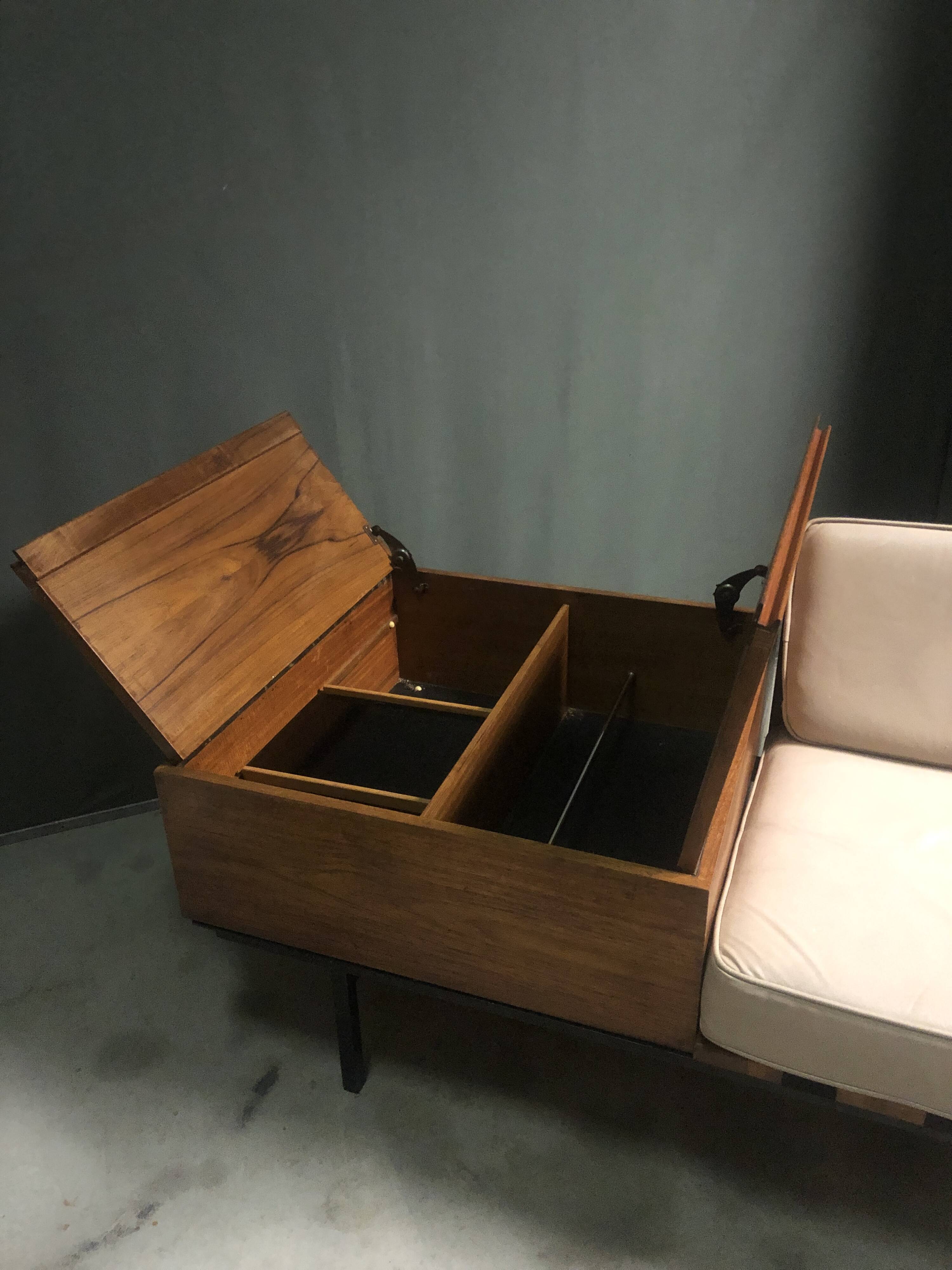 A rare modular Form group  sofa/drinks cabinet  by Robin Day for Hille 1960