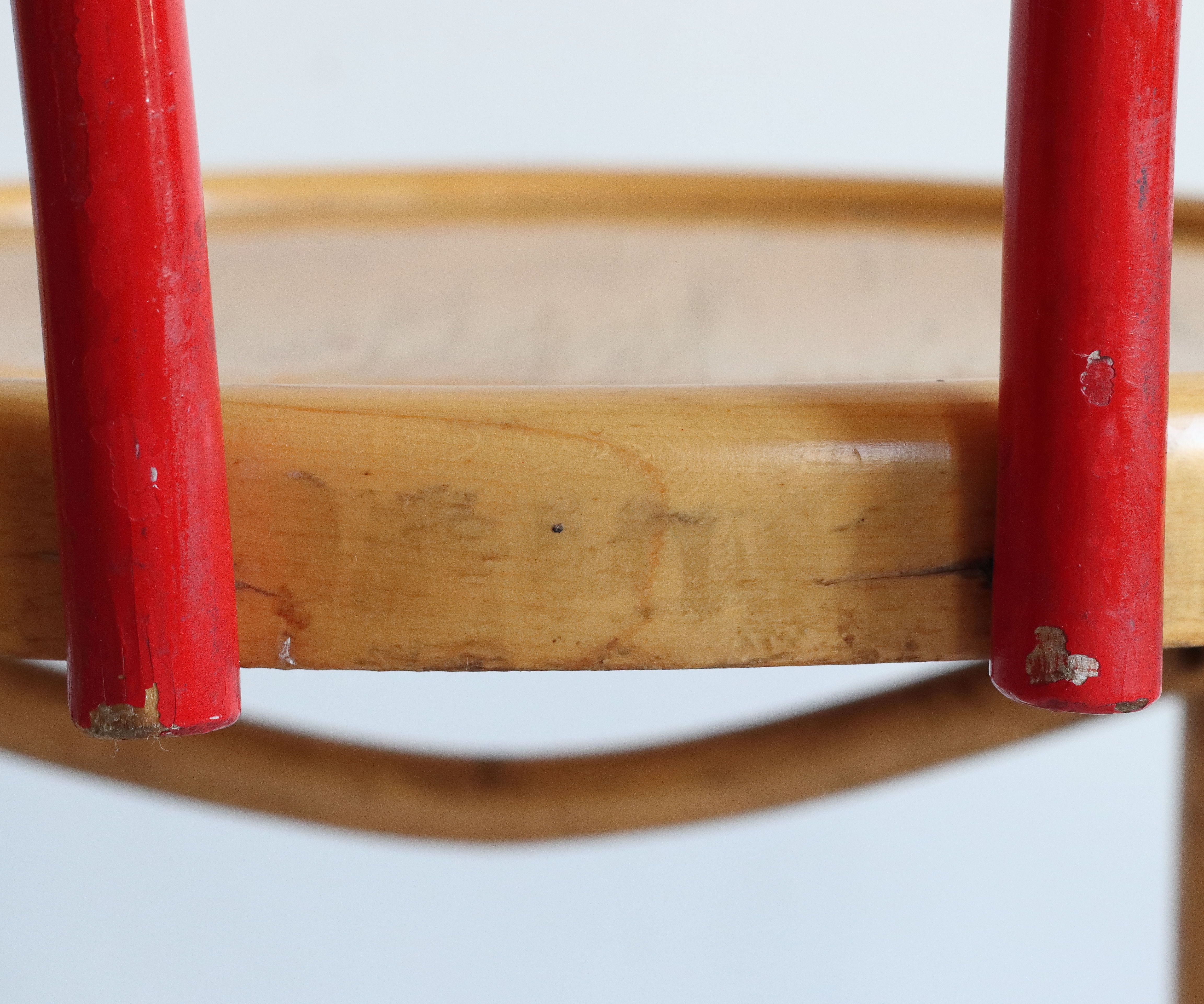 Chaise bistrot en bois courbé