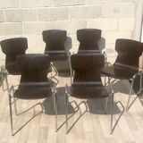 Set of 4 Vintage Chairs OBO Eromes