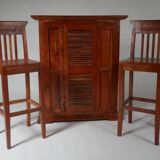 Small bar with two high chairs