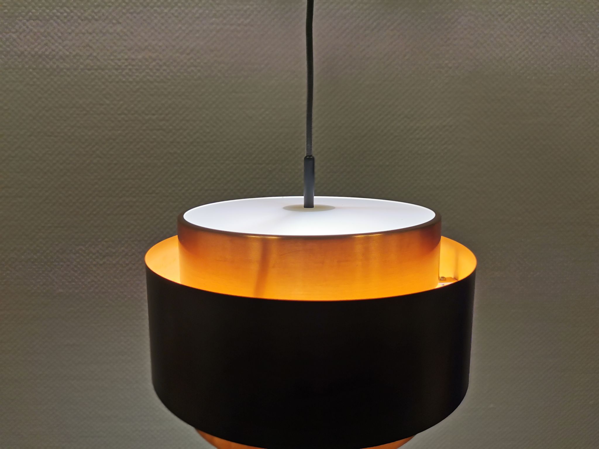 Hanging lamp, model Saturn designed by Jo Hammerborg for the Danish company Fog & Mørup in 1963