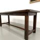 Farm table circa 1900 in solid oak and pine.