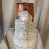 Vintage water jug or enamel vase