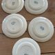 Set of 5 dessert plates Terre de fer Jules Vieillard