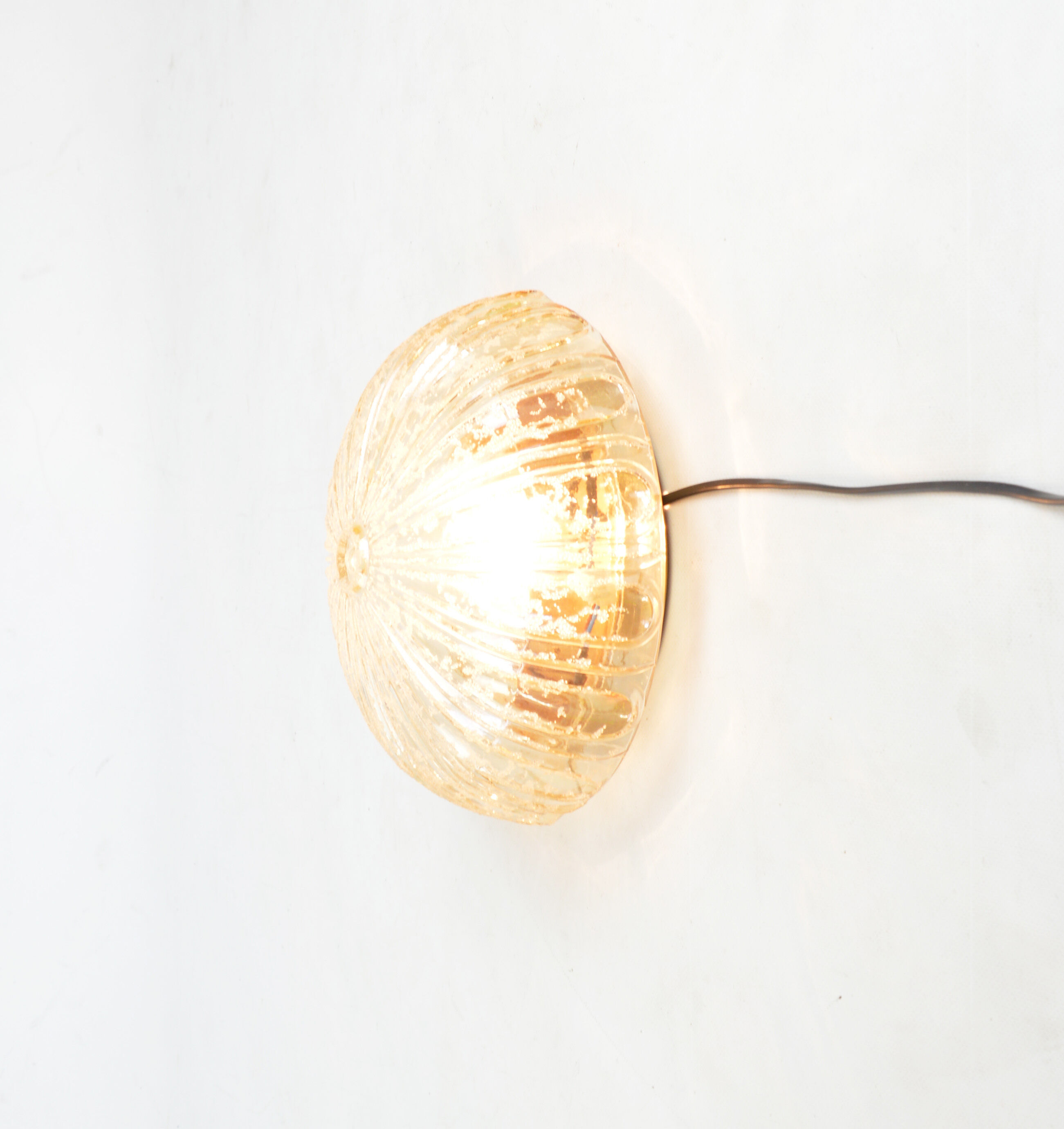 A pair of wall lamps, 1970s