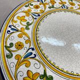 Outdoor table signed Grandi Maioliche Ficola hand-painted Italy