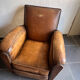 Paire de fauteuils club
