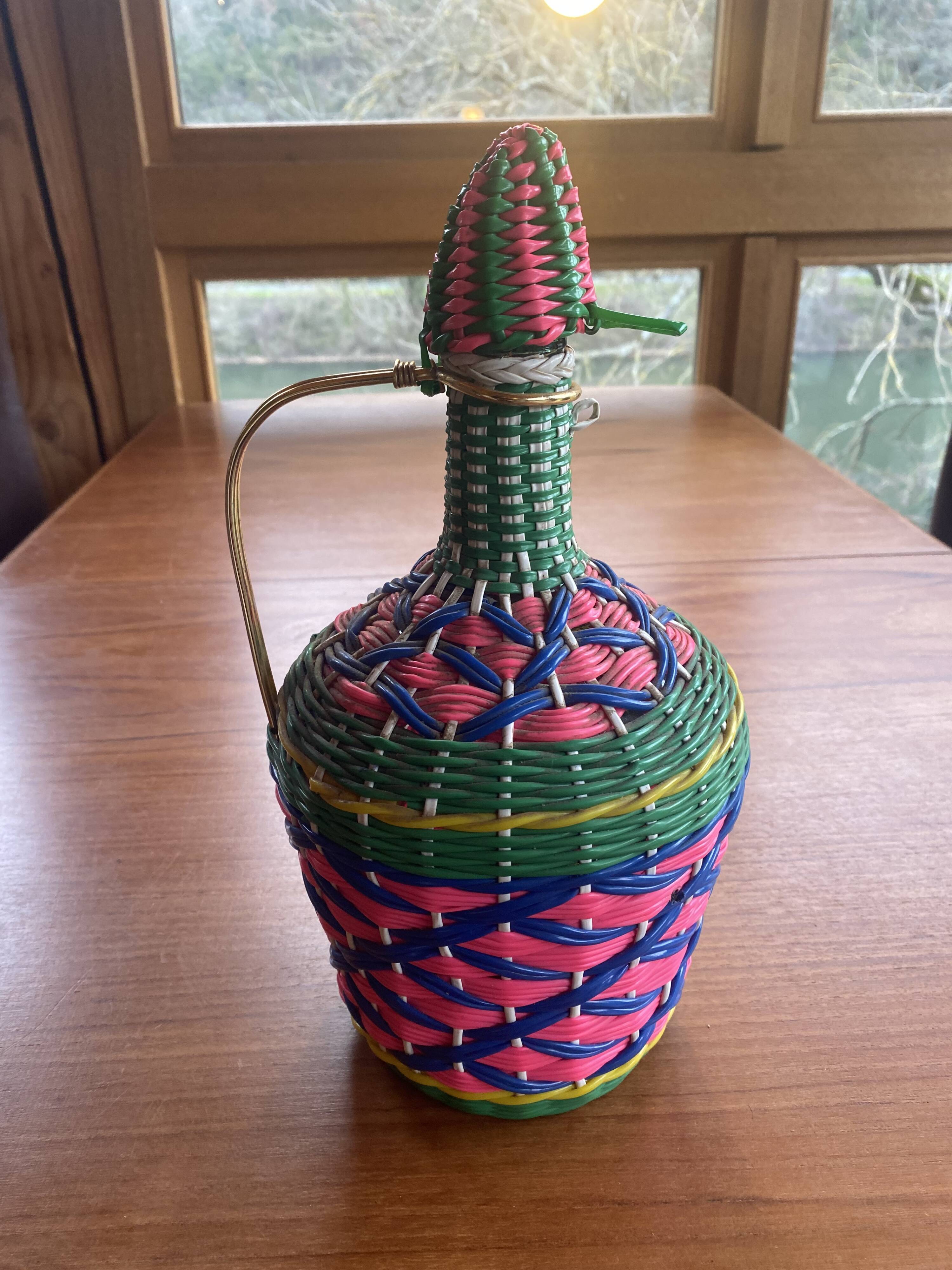 Demijohn Scoubidou 60s