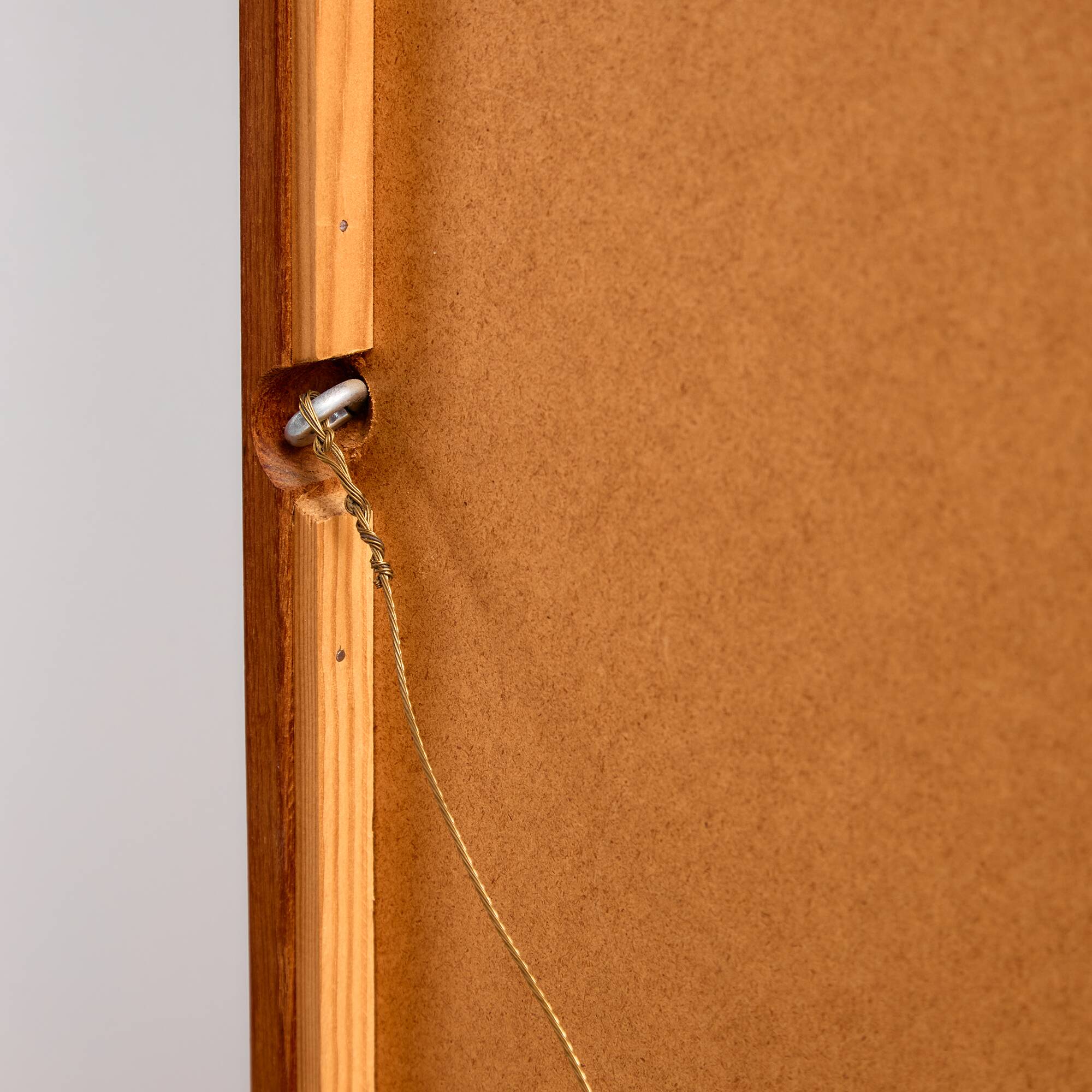 Teak framed mirror by Aksel Kjersgaard