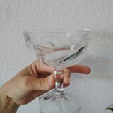 Coupes à champagne en cristal
