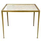 Brass coffee table from Deutsche Werkstätten