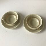 vintage porcelain cups a the