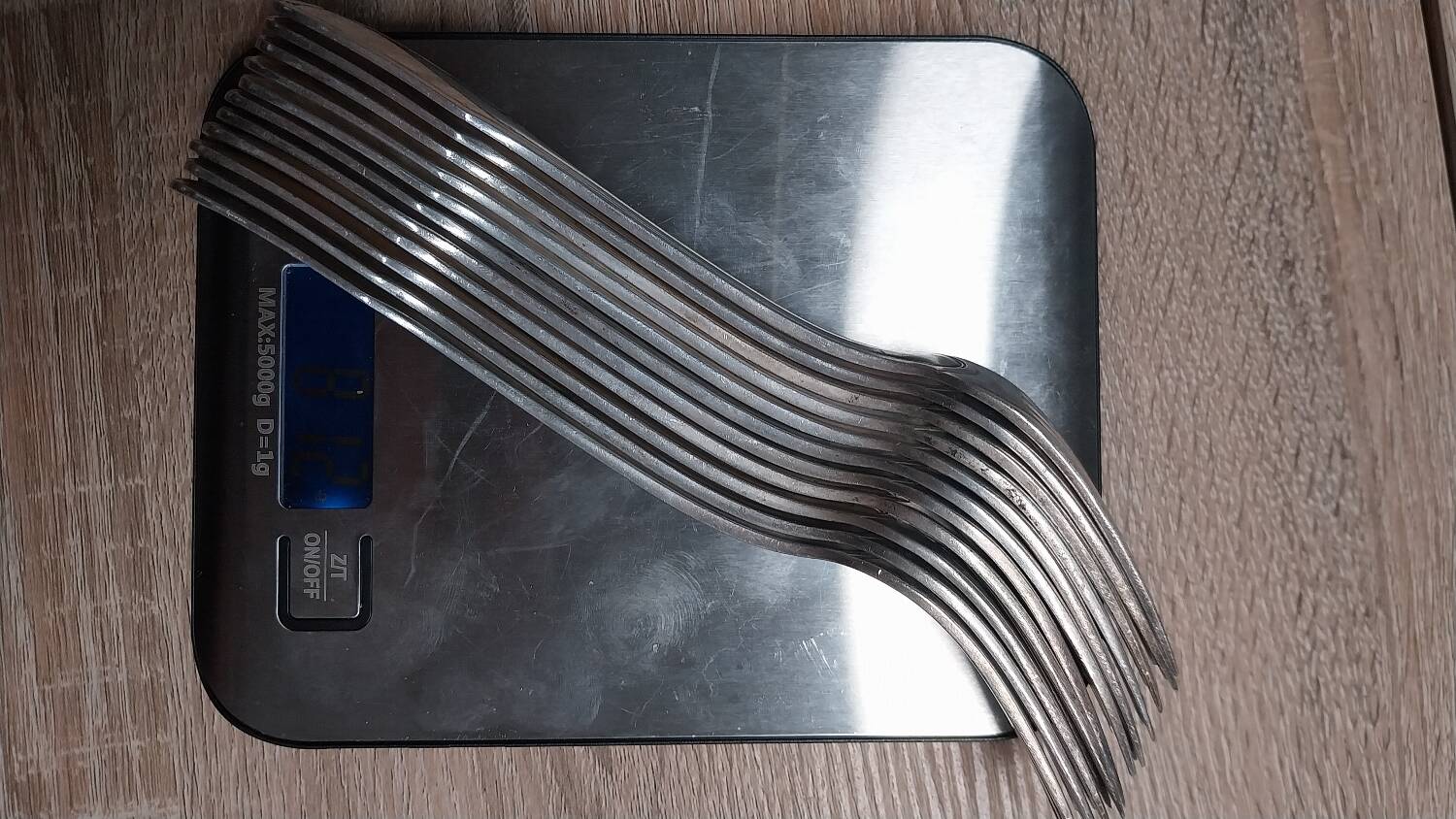 Set of 11 Forks - François Frionet Hallmark - Silver 84g