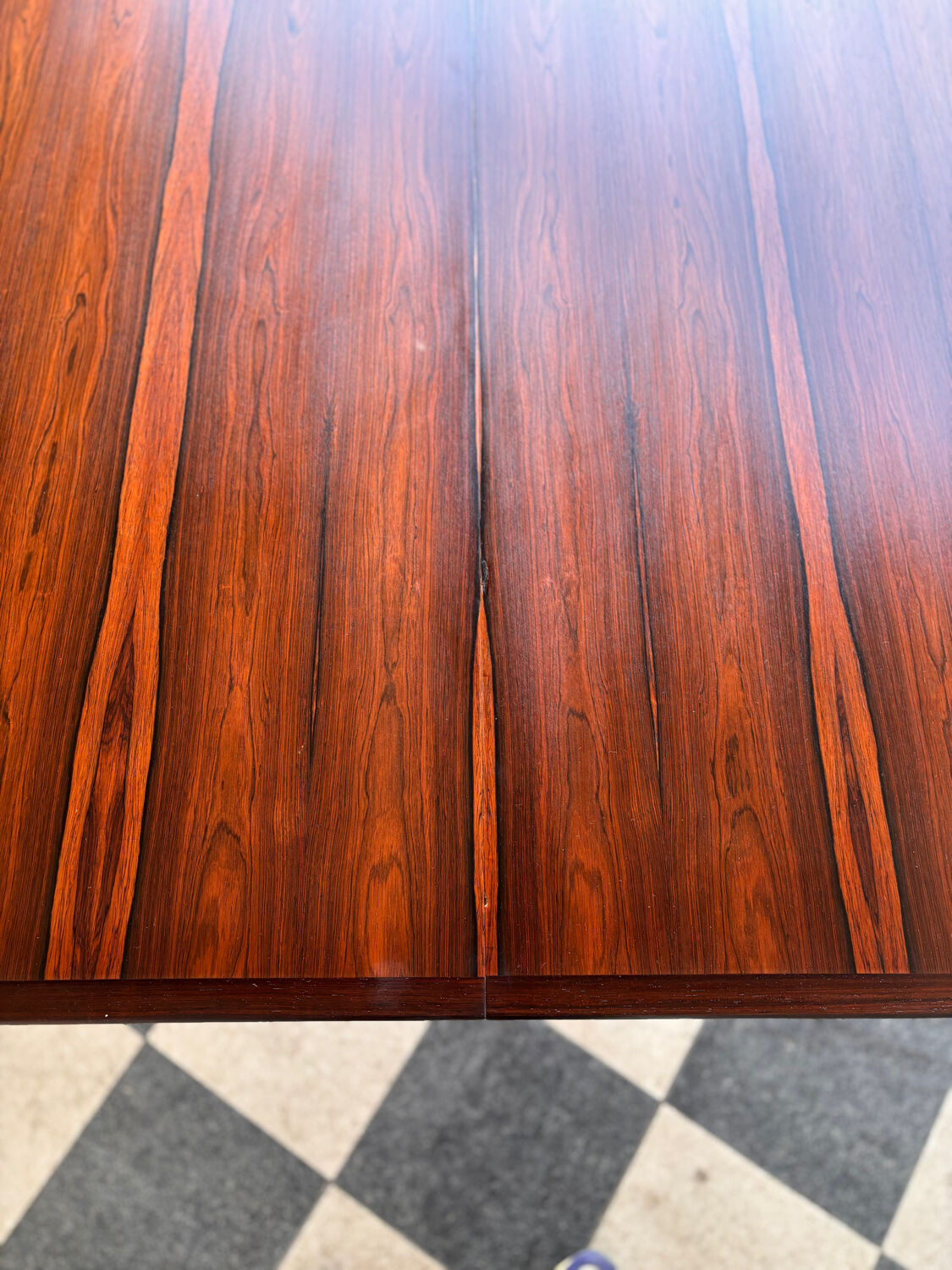 Table Arne Vodder en palissandre