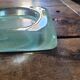 Brutalist Ashtray in Glass Block by La Rochère - Circa 1970