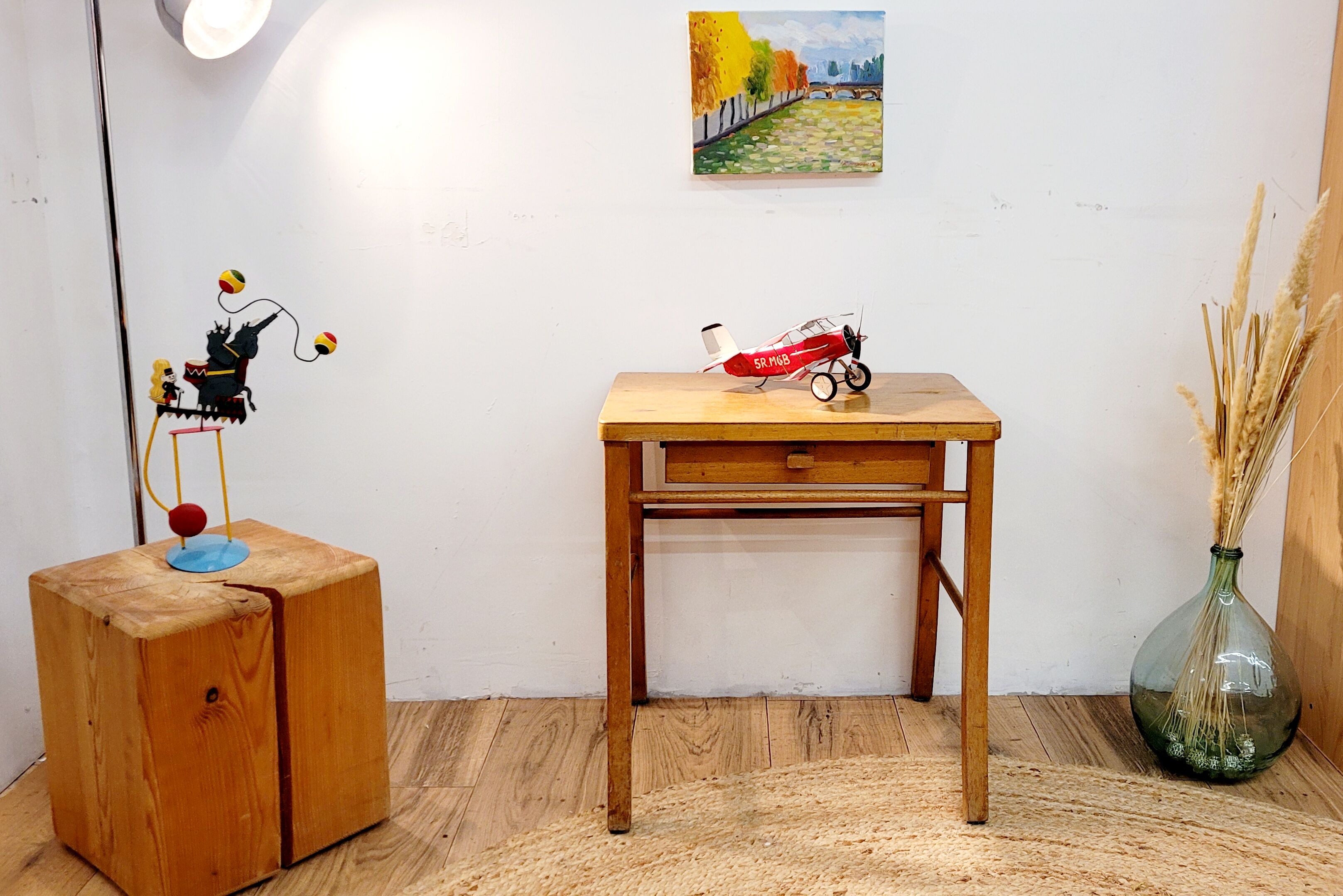 Wooden children's desk