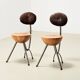 Very Rare Pair of 'Jur Eats' Side Chairs by Rob Eckhardt Netherlands 1991