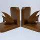 Teak book ends fishes 1960’s