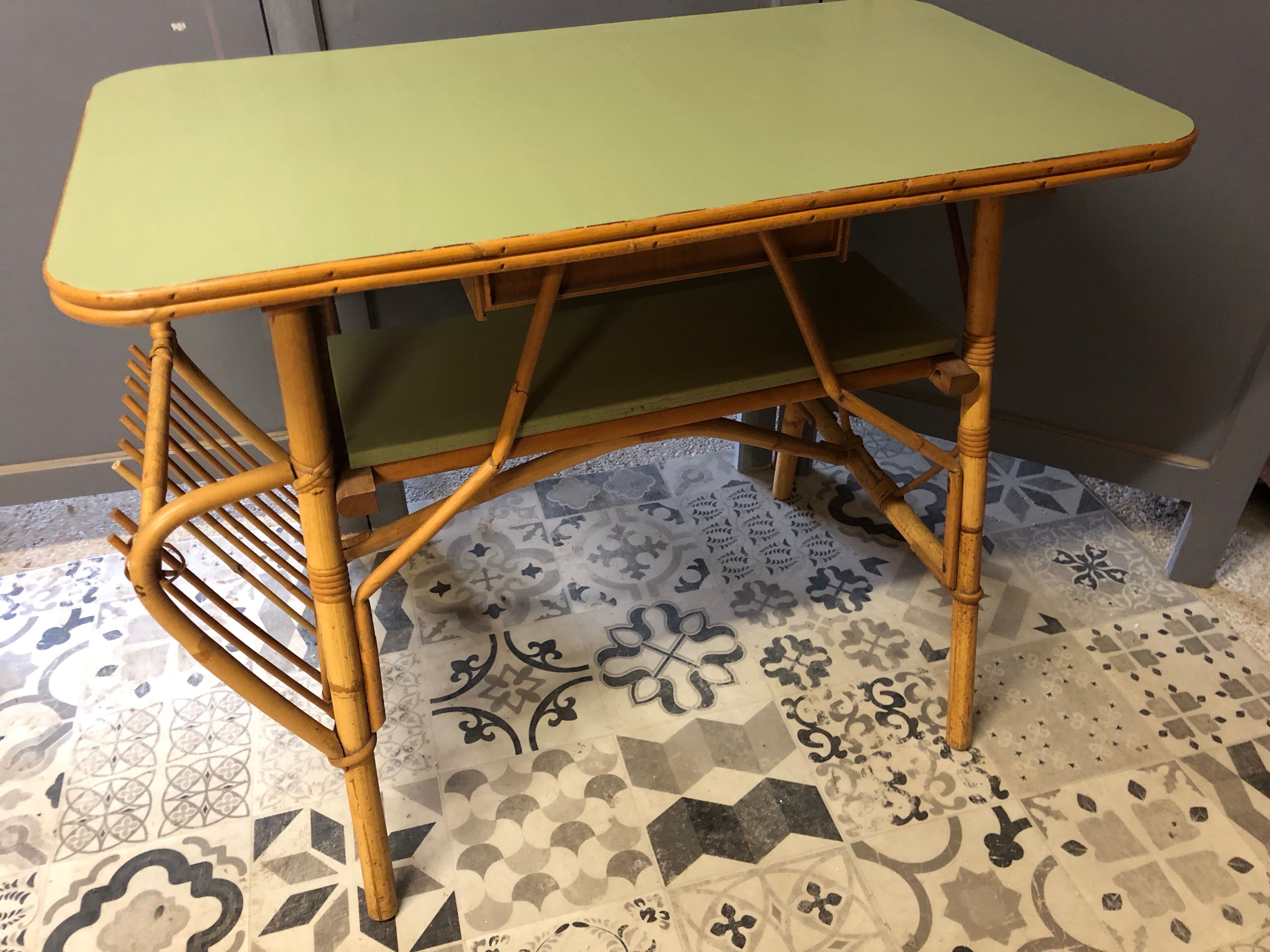 Vintage Bamboo desk